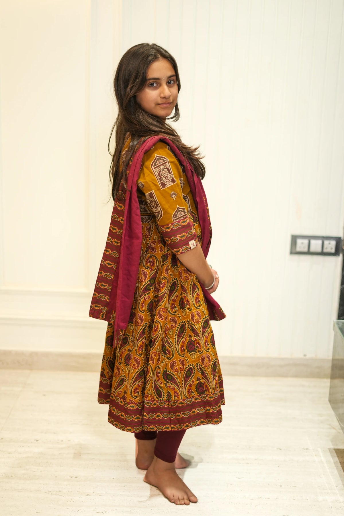 Kutumb Rajsi Raas-  Baccha Anarkali Set