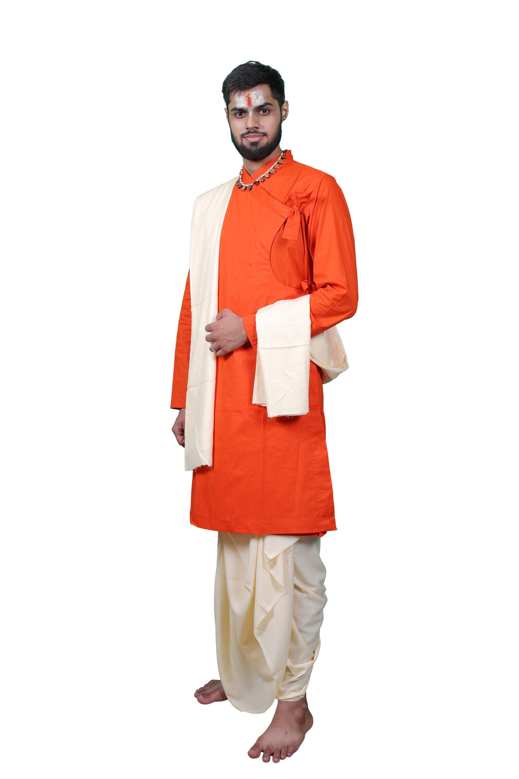 Classic Cotton Bagalbandhi Orange